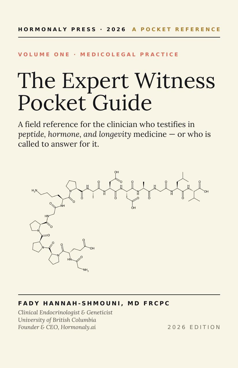 Cover of The Expert Witness Pocket Guide