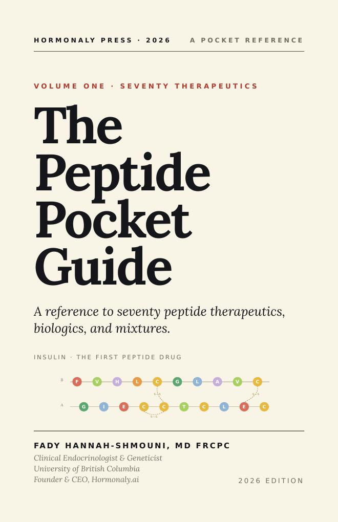 Cover of The Peptide Pocket Guide