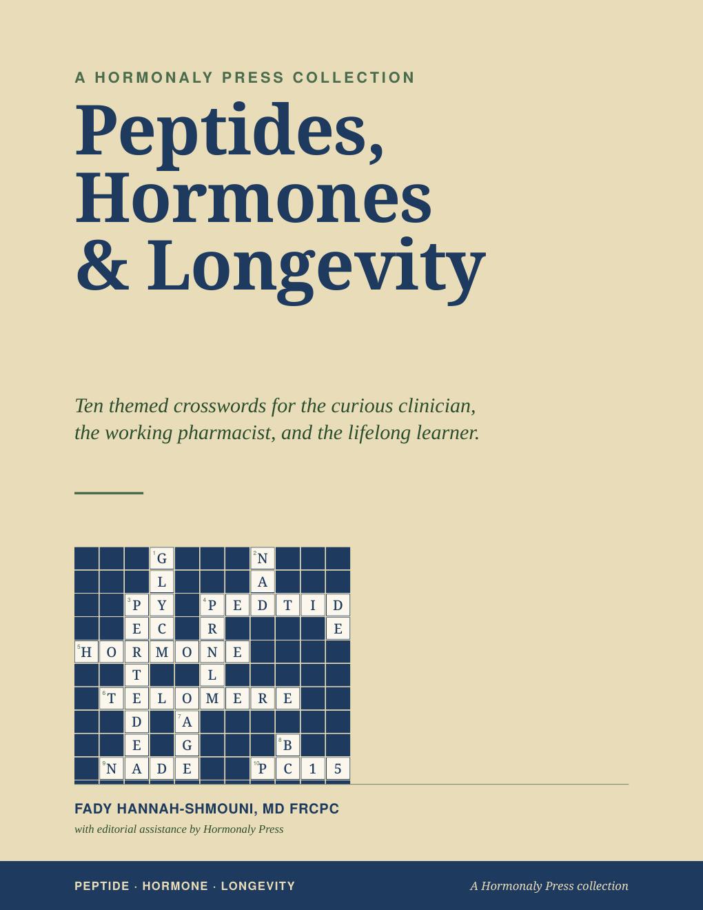 Cover of Peptides, Hormones & Longevity
